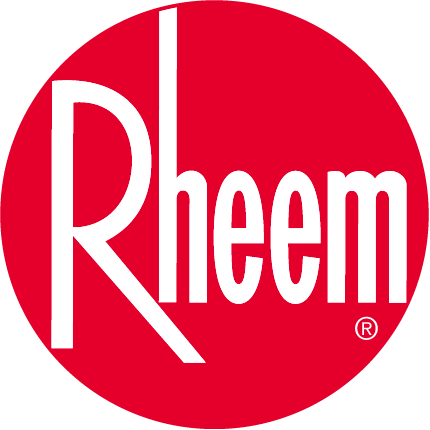 Rheem logo for hot water heaters, servicing hot water systems in Maroochydore