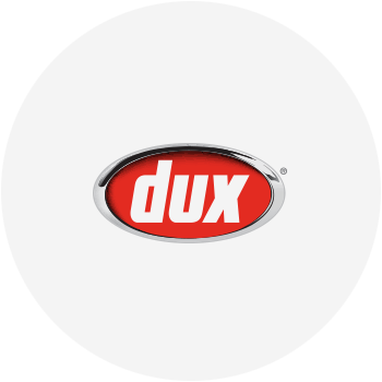 Dux emblem for hot water systems serving Maroochydore