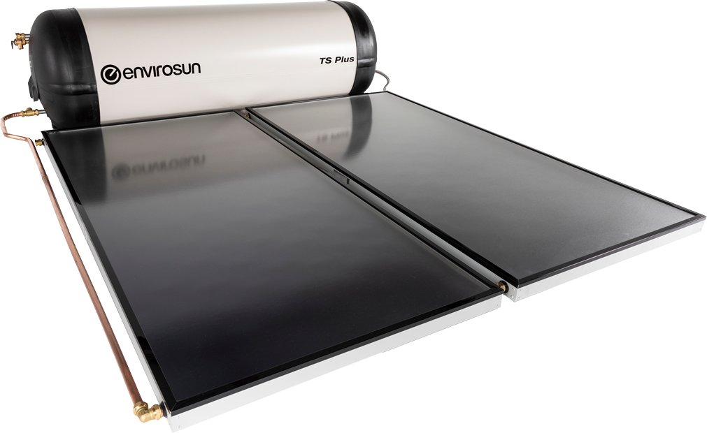 Envirosun TS Plus hot water system with roof-mounted collectors, perfect for Maroochydore homes
